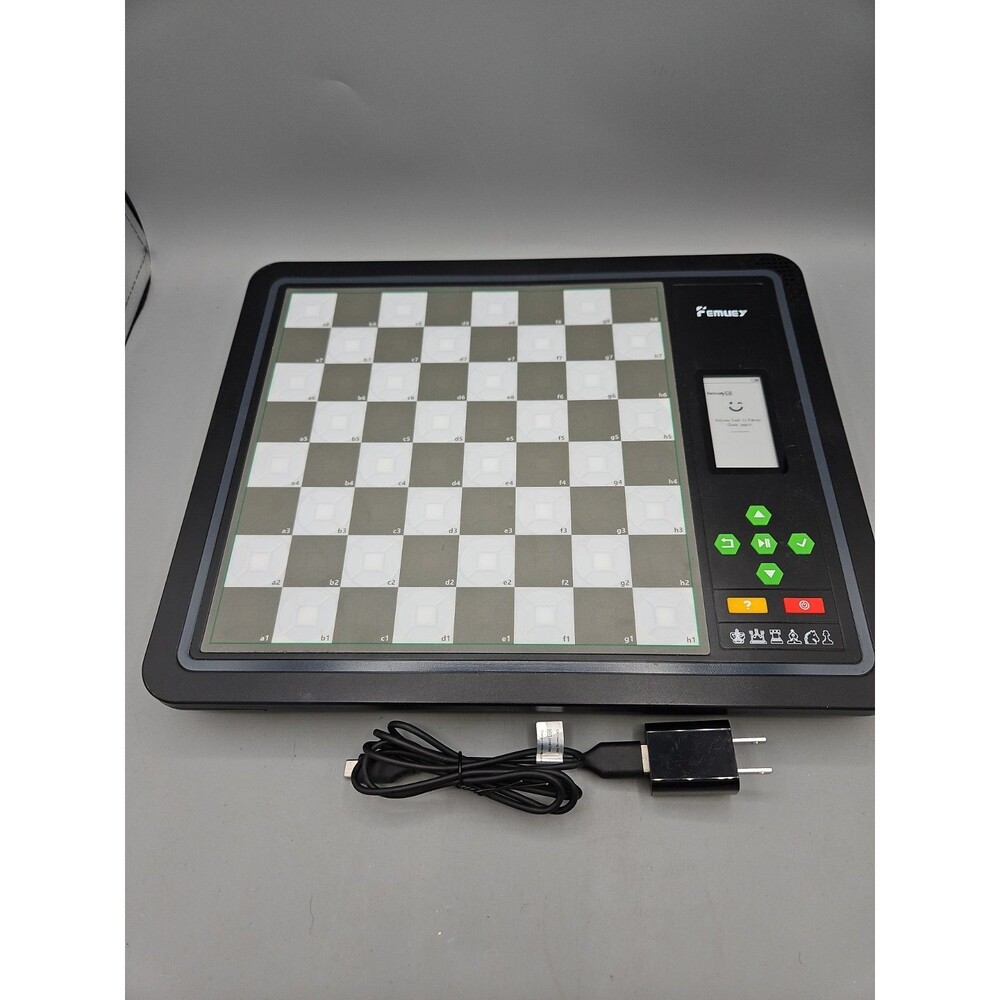 Electronic Chess Board L6 with LED Lights, Computer Chess Set with Piece Charger